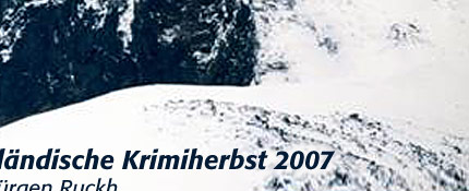 Der isländische Krimiherbst 2007